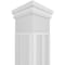 Ekena Millwork Craftsman Classic Square Non-Tapered Artisan Fretwork Column w/ Prairie Capital & Prairie Base CC1208ENARTPRPR - alternate 3